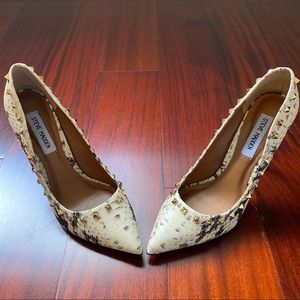 Steve Madden Snake Skin Heels Size 8M
